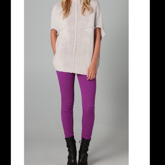 Current Elliott The Ankle Skinny Jeans in Purple. Size 27. EUC - Picture 3 of 9